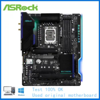 For intel Z690 Used ASRock Z690 Extreme WiFi 6E Socket LGA1700 DDR4 Desktop Mainboard 12th Gen Motherboard support 12900K 12700K