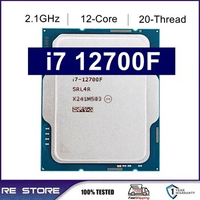 NEW Core i7-12700F i7 12700F 2.1GHz Twelve-Core Twenty-Thread CPU Processor L3=25M 65W LGA 1700 but no fan