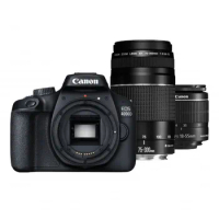 Canon EOS 4000D T100 DSLR Wi-Fi Camera with 18-55mm Lens &amp; Canon EF 75-300mm F/4-5.6 III Lens Kit