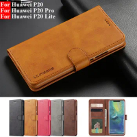 Huawei P20 Pro Case Leather Vintage Phone Case On Huawei P20 Lite Case Flip Magnetic Wallet Case For Hoesje Huawei P20 Lite Bags