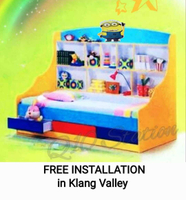 Brand new Q 10 Cartoon Children Bed / Kids Single Bed Frame / Kids Bed / Children Bed / Bed For Chil
