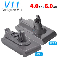 Vacuum Cleaner For Dyson V11 Replace Battery SV14 SV15 series 970145-02 Fluffy SV15 V11 Absolute Extra V11 Absolute V11 Animal