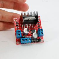 Electronics L298N Stepper DC Motor Driver Shield Expansion Development Board fo DIY Car Robot