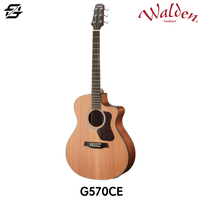 【非凡樂器】Walden G570CE/木吉他/GA桶身/公司貨