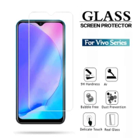For Vivo V25 5G V25e Y35 Y16 Y02 Y22 Y22s 4G Tempered Glass For Vivo Y35m Y35 Y77 Y77e 5G Full Cover Screen Protector