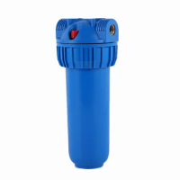 10inch Blue Filter Bottle 1/2"3/4"1" Copper Thread Household Water Purifier Fitting High Pressure Washer Pre-Filter