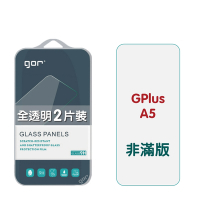 GOR GPlus A5 9H鋼化玻璃保護貼 全透明非滿版2片裝 公司貨
