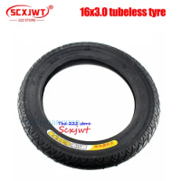 16*3.0 inch Electric Vehicle Vacuum Tire 16x3.0 Thickened Stab-proof tubeless 16 CTS bicycle wheel tyre