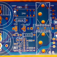 Naim Nap Post-Stage Amplifier Board with Rectification Filtering and Protection, PCB Board