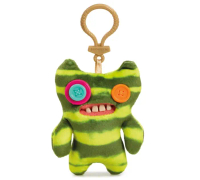 Fuggler Key Ring Indecisive Monster (Green Tie Dye Fleece) พวงกุญแจ ของแท้จากญี่ปุ่น