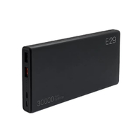 พาวเวอร์แบงค์ รุ่น E29 30000mAh สีดำ