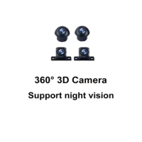 360° panoramic camera rear/front/left/right view lens 360 panoramic accessories car android radio