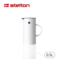 【Stelton】丹麥啄木鳥真空保溫壺0.5L-白