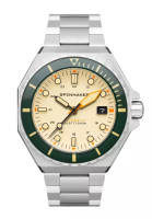 Spinnaker Spinnaker Men's 44mm Dumas Automatic Watch With Stainless Steel Solid Stainless Steel Bracelet SP-5081