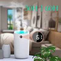 Smart Essential oil Diffuser 3000ML Air Humidifier Aroma Diffuser Humidity Home LED Display USB Silent humidifier With Soft Lamp