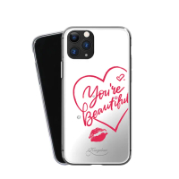 【Kingxbar】iPhone 11 Pro 手機殼 i11 Pro 5.8吋 保護殼 施華洛世奇水鑽保護套(天使系列-愛心)