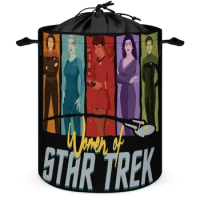 Tie Up Your Dirty Pocket Star Trek The Women Of Star Trek Colorful P Laundry Basket Large Capacity Convenient Living Room Storag