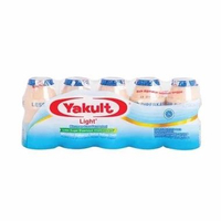 YAKULT all varian PAK 5 pcs Susu Fermentasi Yoghurt yakult light yakult magga yakult original Light