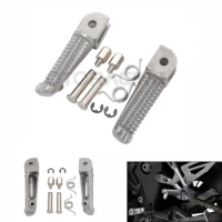 Motorcycle Accessories Front Foot Pegs Footrests For Yamaha YZF R125 R25 R3 MT125 MT25 MT03 MT09 FZ09 MT-10 MT10