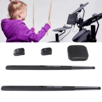 Virtual Drum Kit Portable Virtual Reality Drum Set Electronic Drum Set for Beginners Children Adults