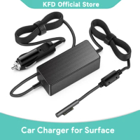 KFD 65W USB C Laptop Car Charger for Macbook Pro/Air Lenovo HP 1013 G3 Dell ASUS ZenBook Acer Samsung Chromebook Huawei