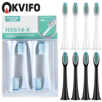 KVIFO Electric Toothbrush Replacement Heads Dupont Bristles Nozzles Tooth Cleaner Brush Head For Philips Sonicare HX3/6/9 Series