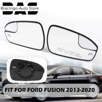 Bracingo Side Rearview Mirror Glass Heater Anti-fog Heated Mirror Sheet For For Ford Fusion 2013-2020 DS7Z17K707F DS7Z17K707A