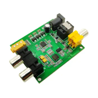 ES9018K2M SPDIF fiber coaxial digital audio input DAC decoder board analog