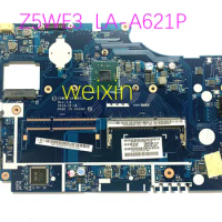 Z5WE3 LA-A621P Mainboard N2820 For Acer Aspire E1-510 E1-510-2500 Laptop Motherboard BGA 100% Fully Tested