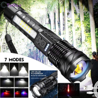 TERBARU Senter Swat Police Terbaik / zoom 7 mode cahaya senter/Senter Led Rechargeable /Senter led a