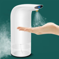300ML Automatic Soap Dispenser IR Induction Alcohol Sprayer Hand Sanitizer Shampoo Foam Dispenser Bathroom Accessories Baño