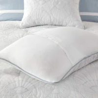 Cotton Comforter Set-Coastal Oceanic Sealife Design All Season Down Alternative Bedding with Matching Shams, Bedskirt