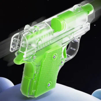 Gravity M1911 Stress Relief Toy 3D Printing Carrot Pistol Gun Luminous Transparent Shell Decompression Birthday Sensory Toy Gift
