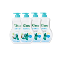 【Green綠的】超值4入組-百里香精油抗菌沐浴乳(1000mlX4)