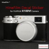 Hinefilm Skin for Fuji X100VI Camera Sticker for Fujifilm X100 VI Skin Premium Decal X 100 VI Camera