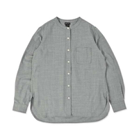 ├登山樂┤美國Marmot 女款立領美麗諾羊毛長袖襯衫 # TSAWS056-J039 麻花淺灰