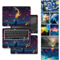 DIY Laptop Skins Stickers Notebook Vinyl Cover Sticker for Acer/Lenovo/HP/Macbook/Msi 11.6"12"13.3"14"15.6"17" Decorate Decal