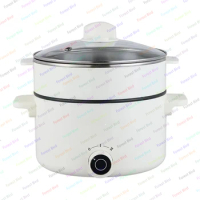 Cooker Small Electric Pot Multifunctional Hot Pot Household Fryer Electric Steamer 3l Steam