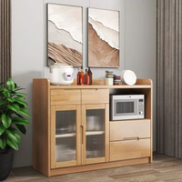 全國包送實木餐邊櫃客廳餐廳茶水櫃多功能廚櫃儲物櫃收納餐櫃