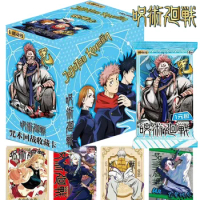 Wholesale Jujutsu Kaisen Collection Card For Children Anime Popular Satoru Gojo Cool Character Card Doujin Toys And Hobbies Gift