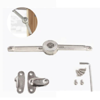 Cabinet Hinges Zinc Alloy Kitchen Support Stay Hinge Soft Close Drop Lids of Cupboard Normal Stop for Furniture Wardrobe Door