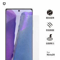 RHINOSHIELD 犀牛盾 Samsung Galaxy Note 20/Note 20 Ultra 透明滿版衝擊曲面保護貼(犀牛盾獨家材料)
