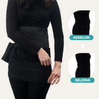 Razowa: Bengkung 3 Saat - Plus Size (XL/XXL) CDC