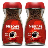 【200g*2】雀巢咖啡醇品美式速溶烘焙無蔗糖純黑咖啡粉瓶裝