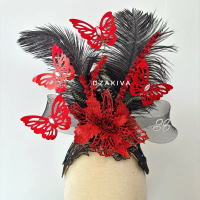 Headpiece kupu/headpiece mayoret/headpiece bulu kupu