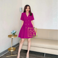 Emiko Dress mini korean style ceciliadona clothing premium dress mewah