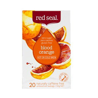 【Red Seal 紅印】紐西蘭 無咖啡因 水果茶包～血橙 20入/盒