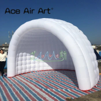 Large white inflatable dome Tent Large Igloo Inflatable Tent for Rental Advertising