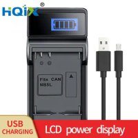 HQIX for Canon IXUS 90 960 970 980 990 900 IS IXY Digital 800 810 820 920 95 830 900 910 Camera NB-5L Battery Charger