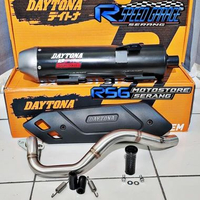 KNALPOT DAYTONA SUPERSTOCK NEW NMAX NEW AEROX 155 VVA B6H PCX 150 LOKAL K97 GENIO BEAT DELUXE STREET